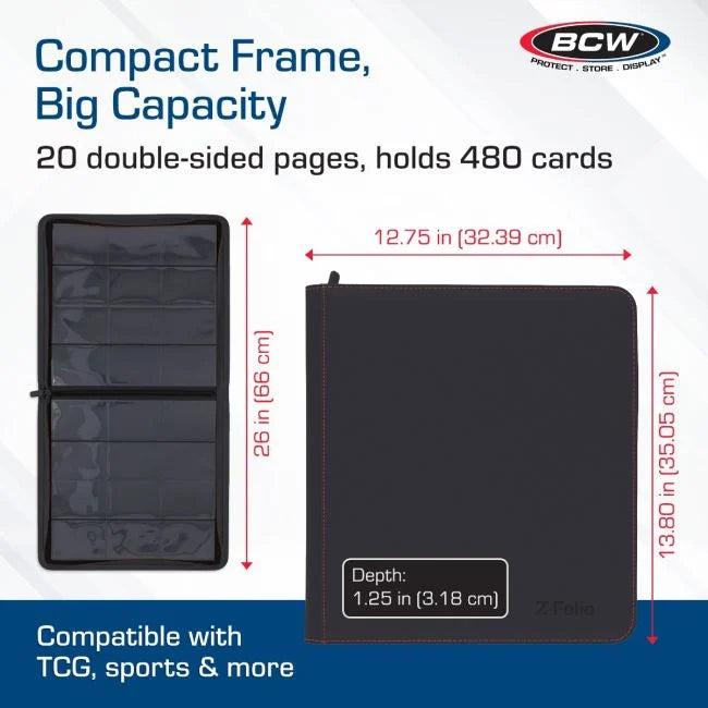 Z-Folio 12-Pocket LX Album - black (Copy)