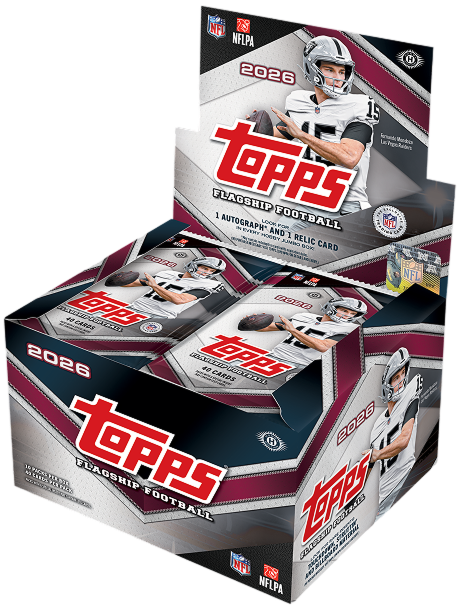2026 Topps Flagship Football Hobby Jumbo Box