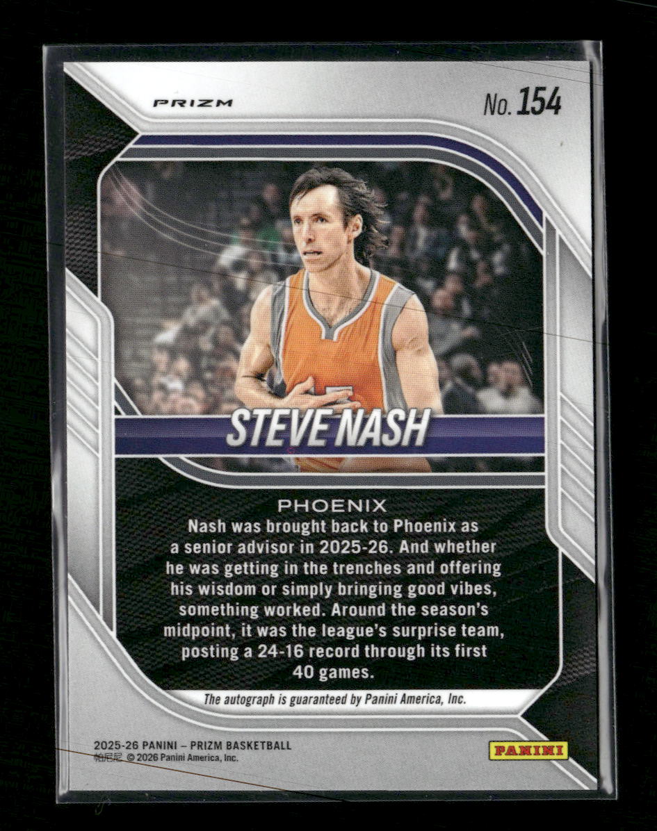 2025-26 Panini Prizm Steve Nash #154