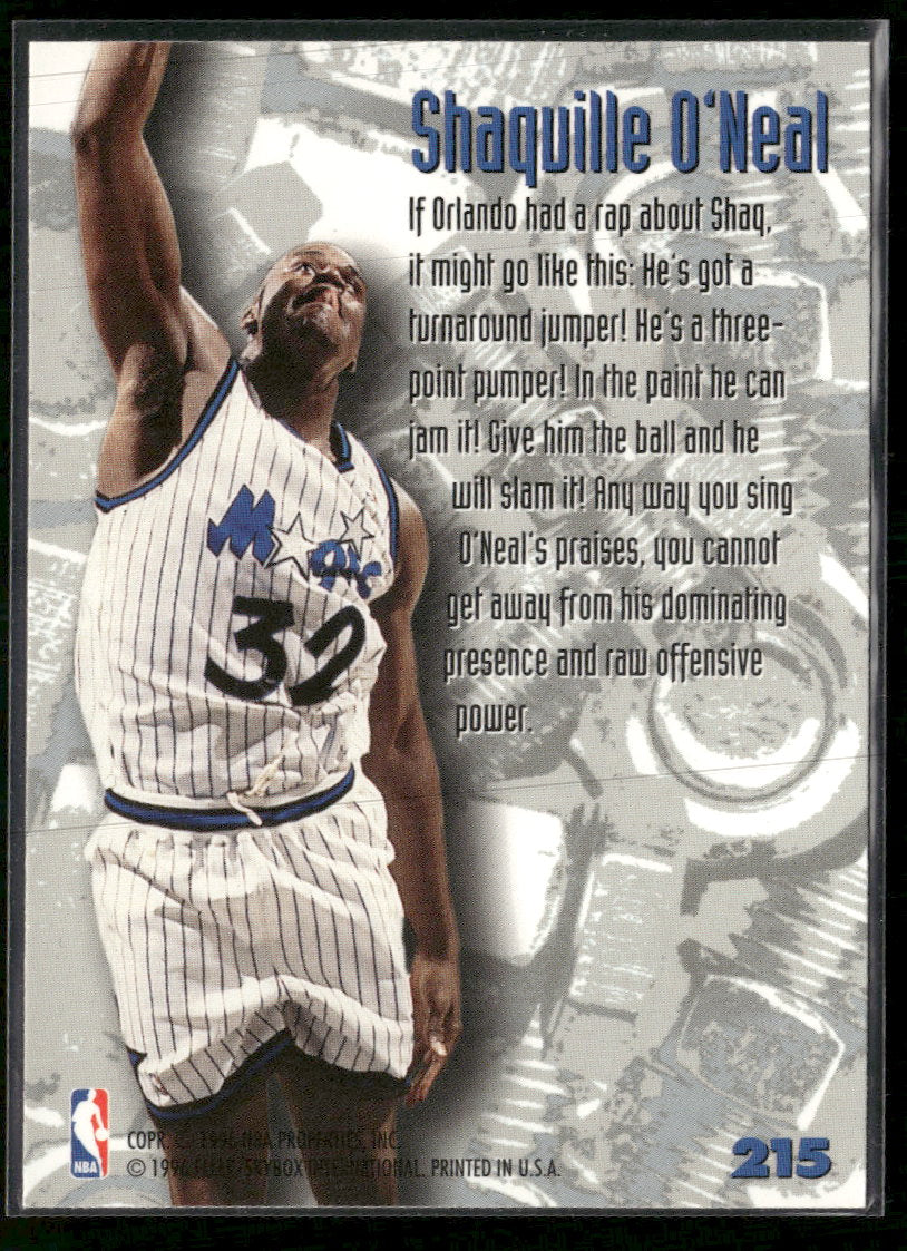 1995-96 Metal Shaquille O'Neal #215