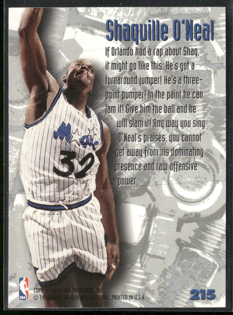 1995-96 Metal Shaquille O'Neal #215