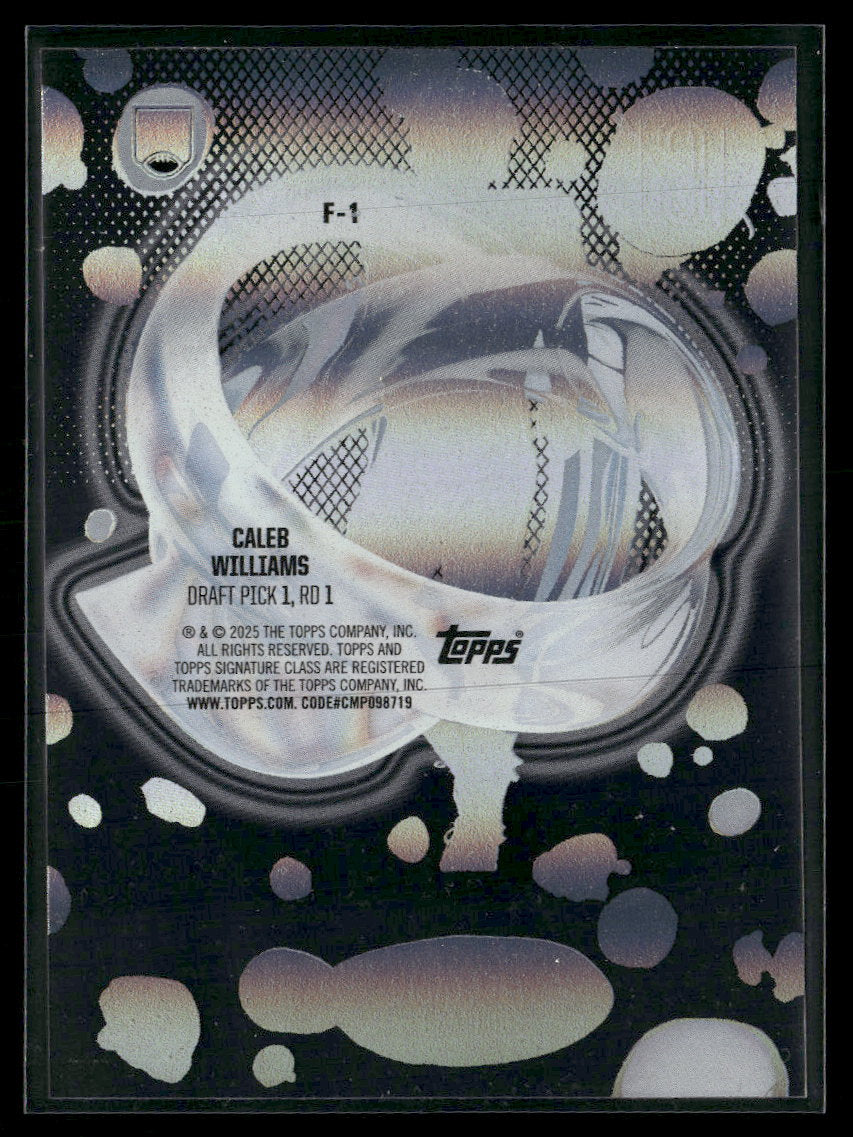2024 Topps Signature Class Fluidity Caleb Williams #F-1