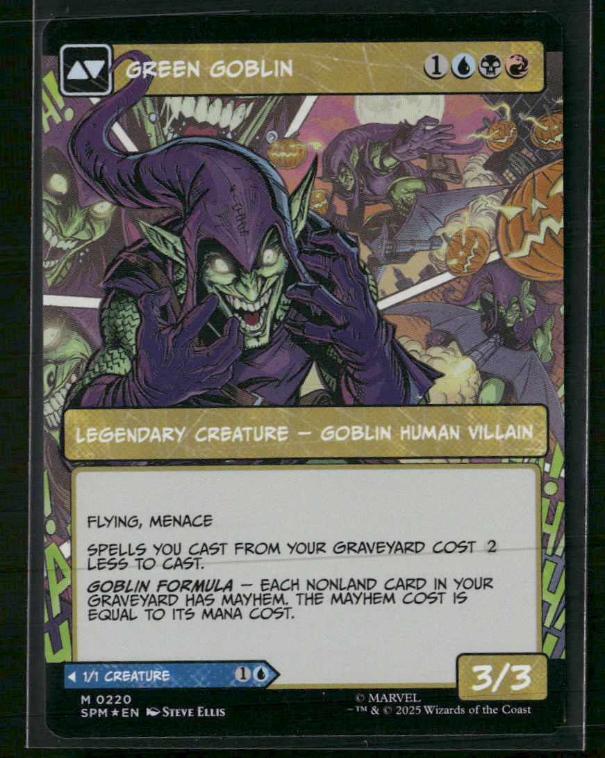 Marvel's Spider-Man Norman Osborn (Borderless) Foil #220