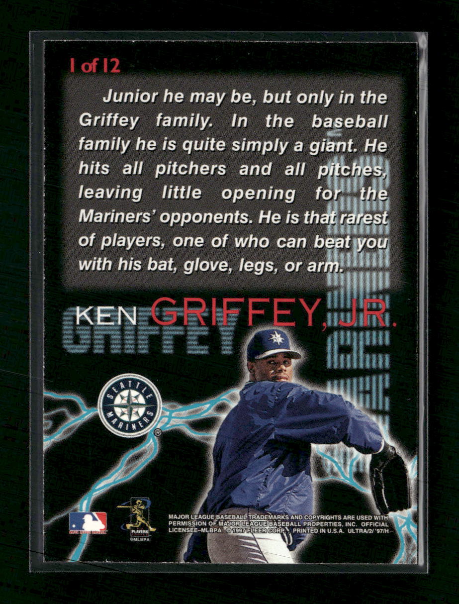 1997 Ultra Power Plus (Series Two) Ken Griffey, Jr. #1