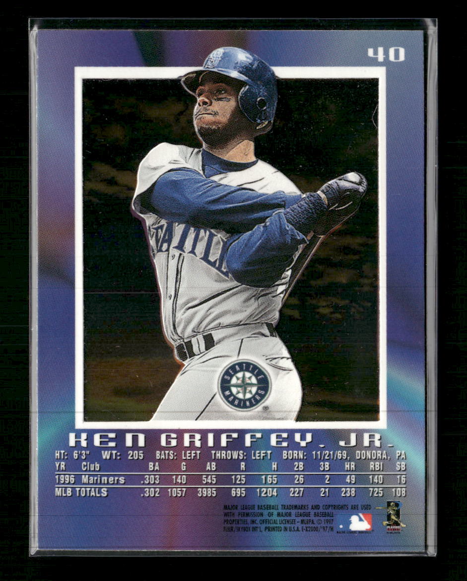 1997 SkyBox E-X2000 Ken Griffey Jr. #40