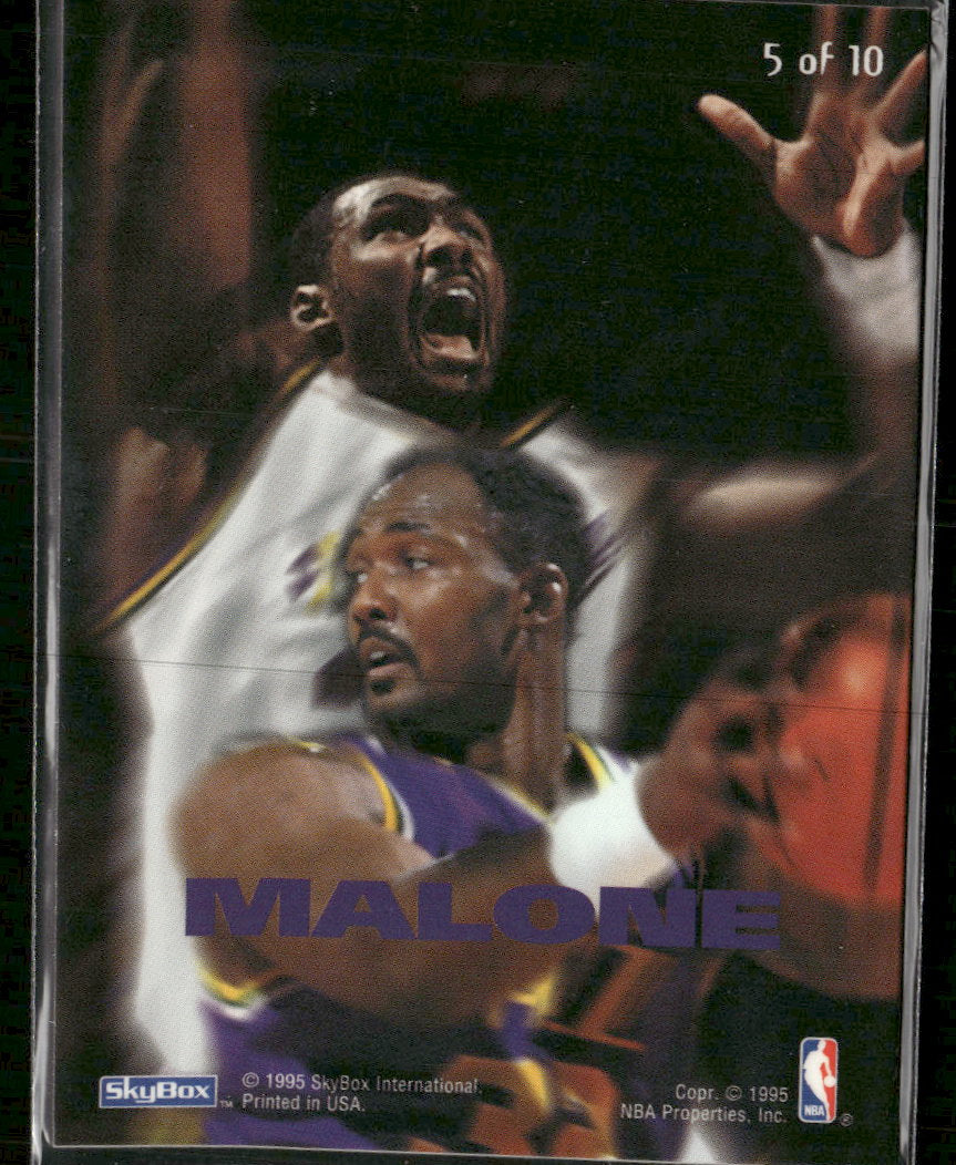 1994-95 SkyBox E-Motion N-Tense Karl Malone #5