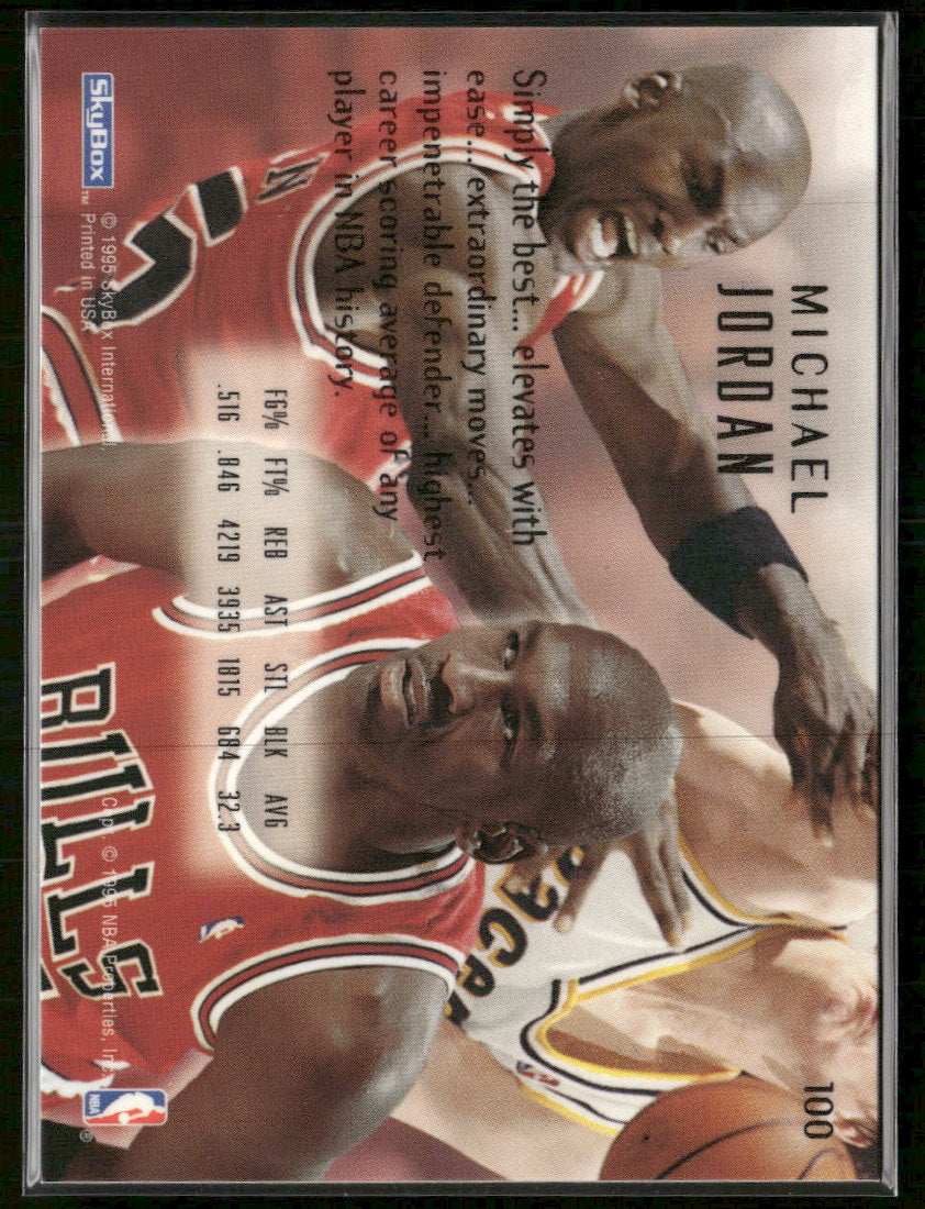 1994-95 SkyBox E-Motion Michael Jordan #100