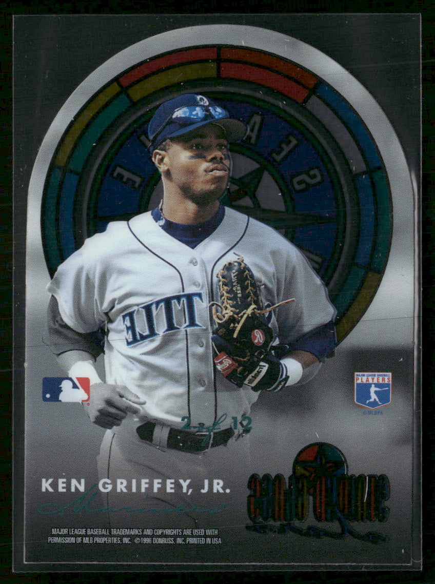 1996 Studio Stained Glass Stars Ken Griffey, Jr. #2