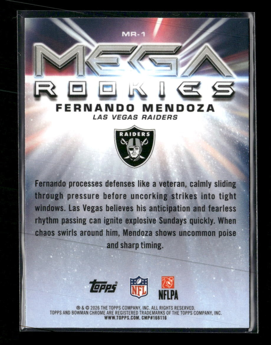 2026 Bowman Mega Rookies Fernando Mendoza #MR-1