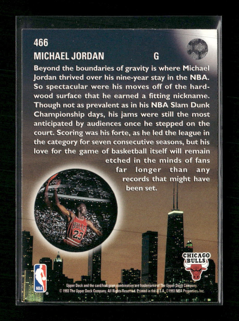 1993-94 Upper Deck Michael Jordan #466