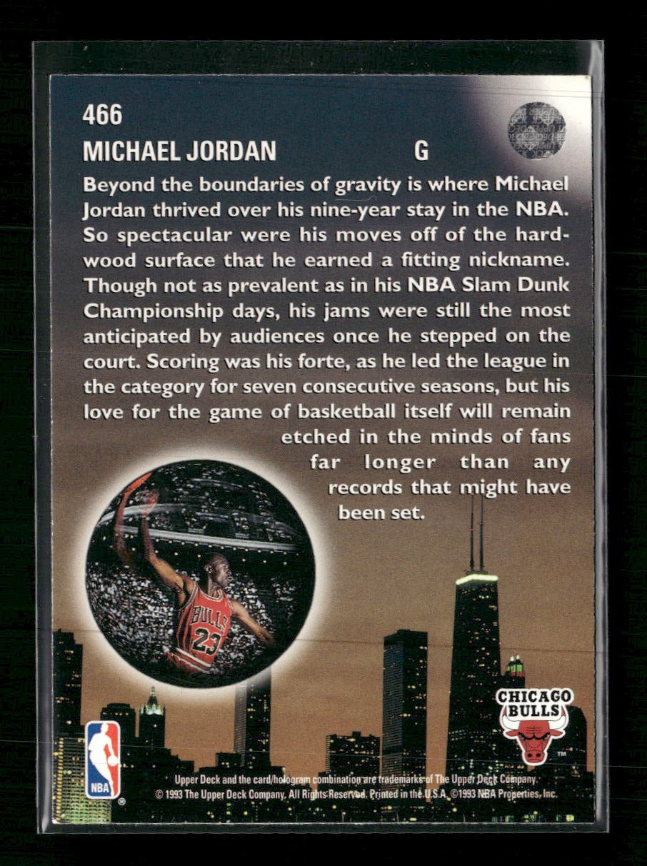 1993-94 Upper Deck Michael Jordan #466