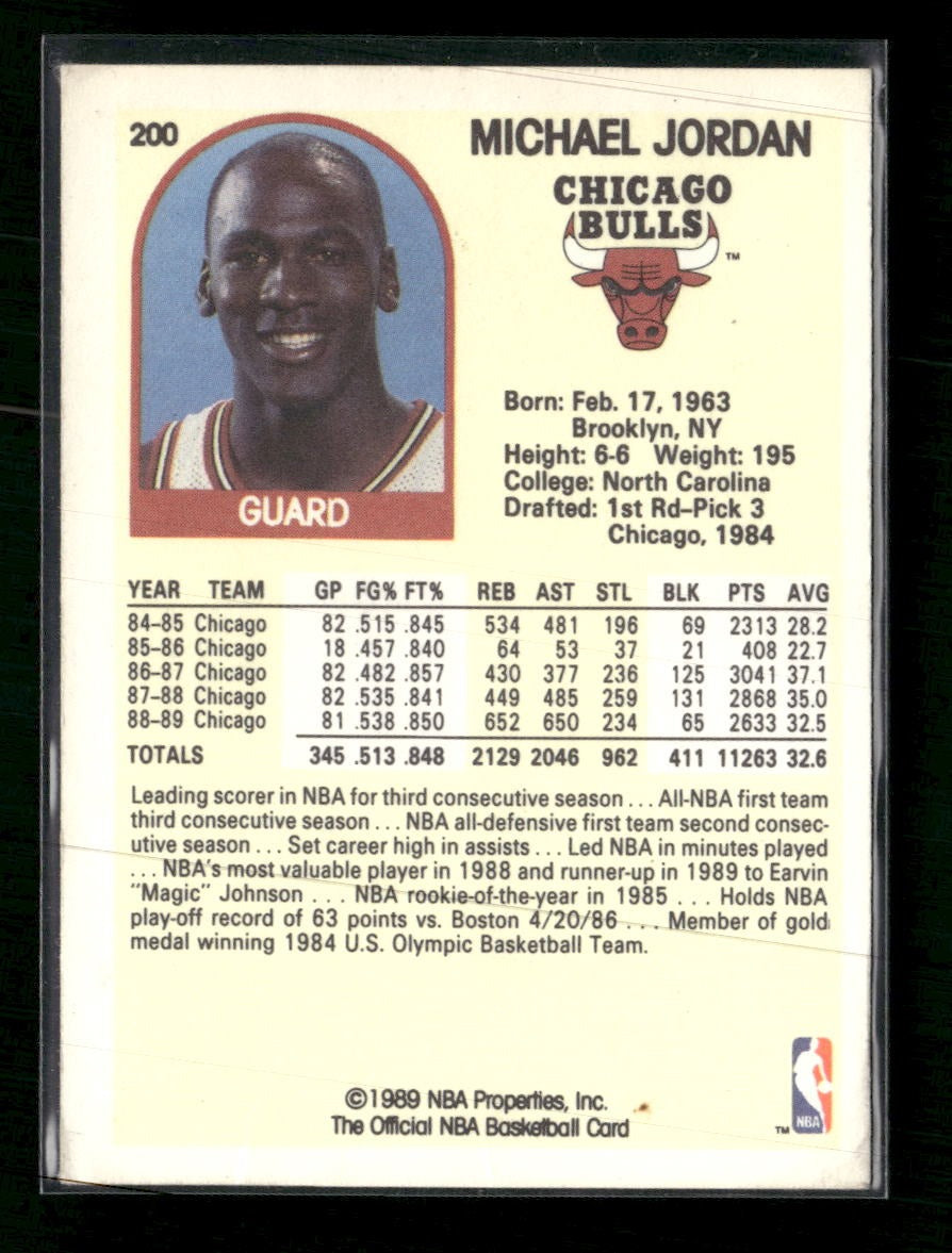 1989-90 Hoops Michael Jordan #200