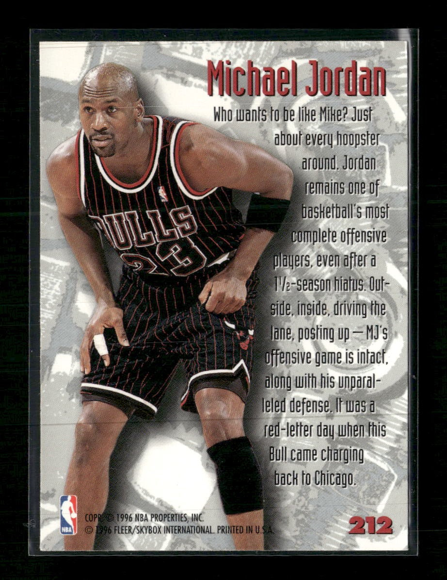 1995-96 Metal Michael Jordan #212