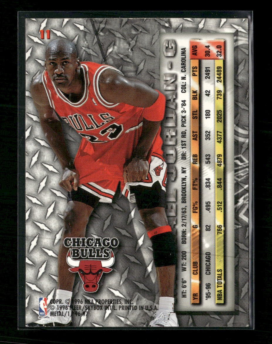 1996-97 Metal Michael Jordan #11