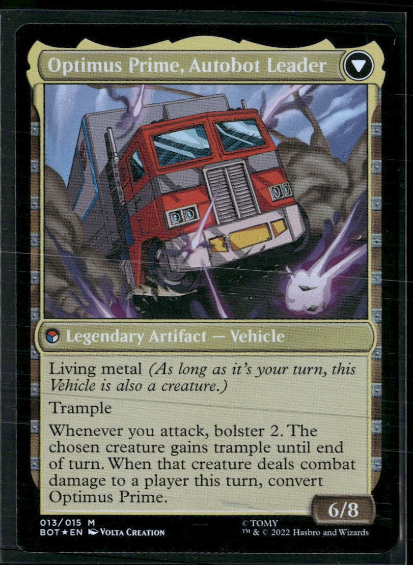 Universes Beyond: Transformers Optimus Prime, Hero Foil #13
