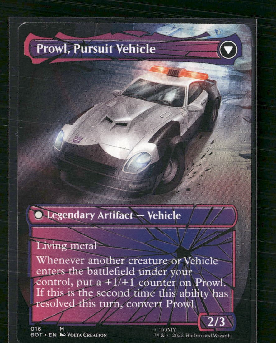 Universes Beyond: Transformers Prowl, Stoic Strategist (Shattered Glass) #16