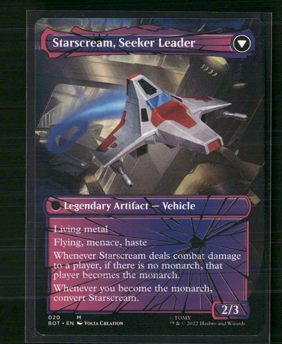 Universes Beyond: Transformers Starscream, Power Hungry (Shattered Glass) #20