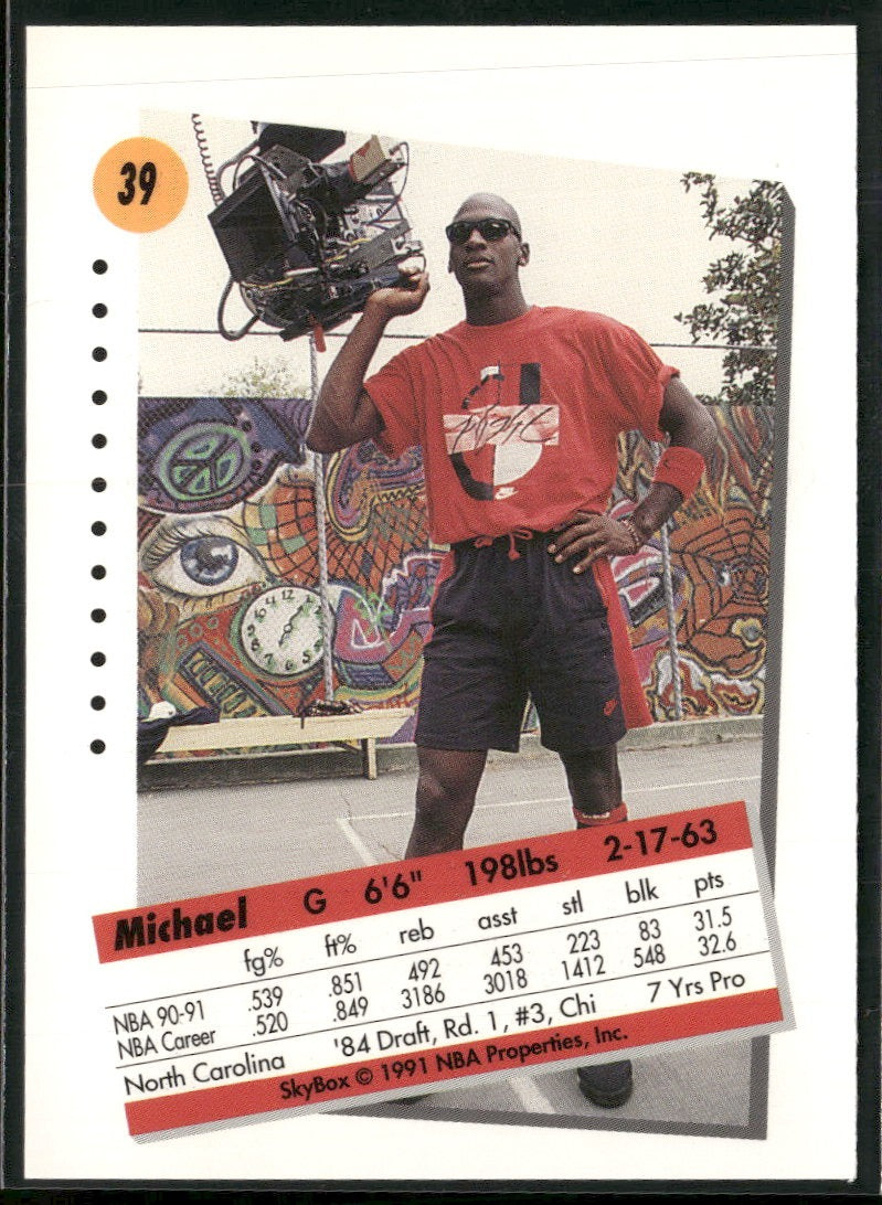 1991-92 SkyBox Michael Jordan #39