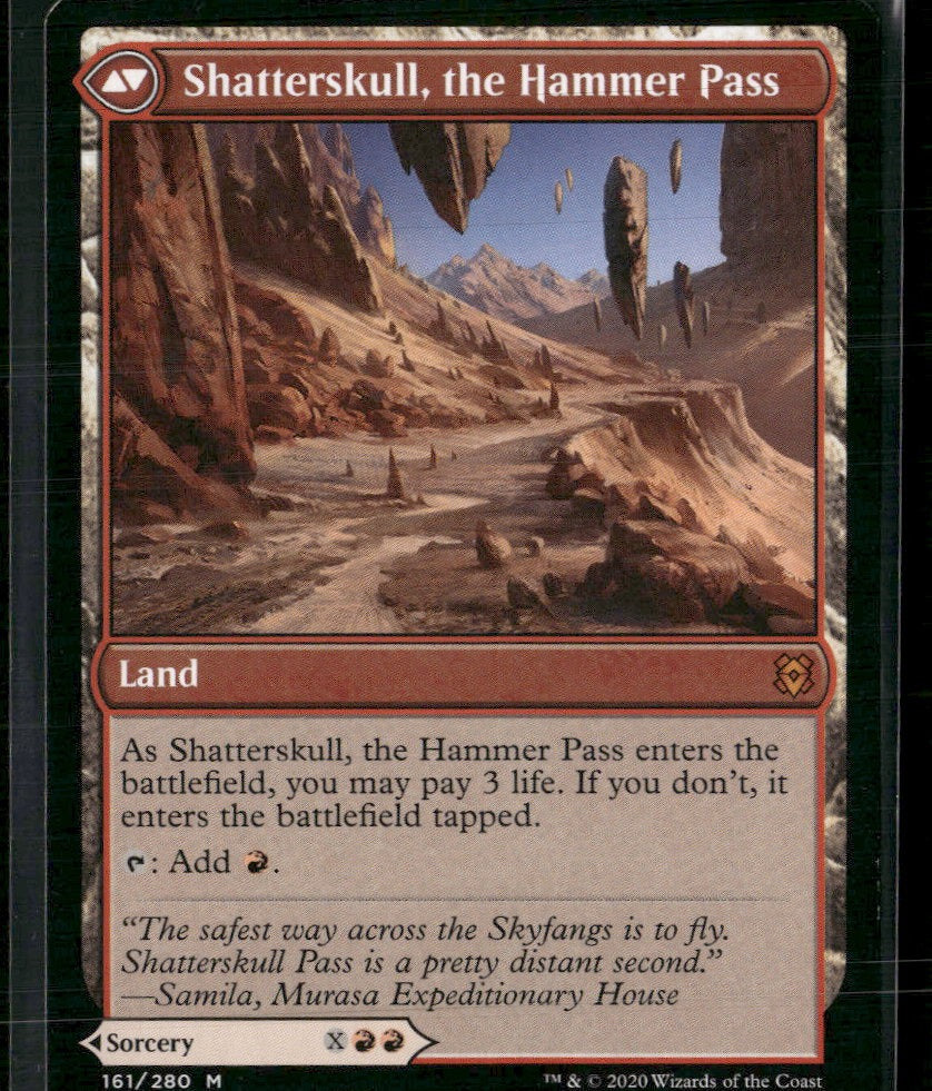 Zendikar Rising Shatterskull Smashing #161