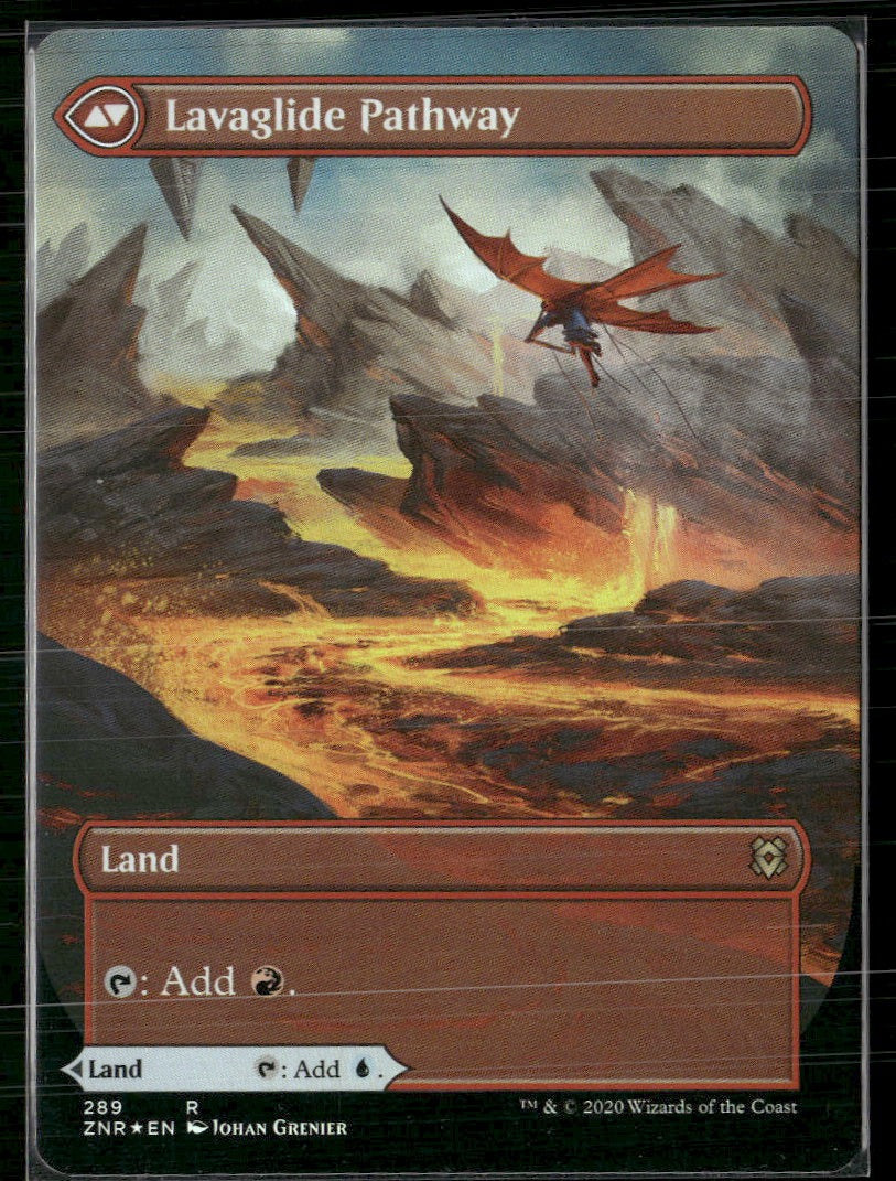 Zendikar Rising Riverglide Pathway (Borderless) #289