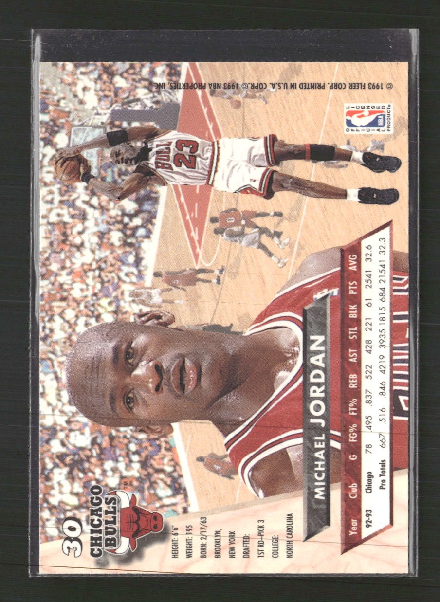 1993-94 Ultra Michael Jordan #30