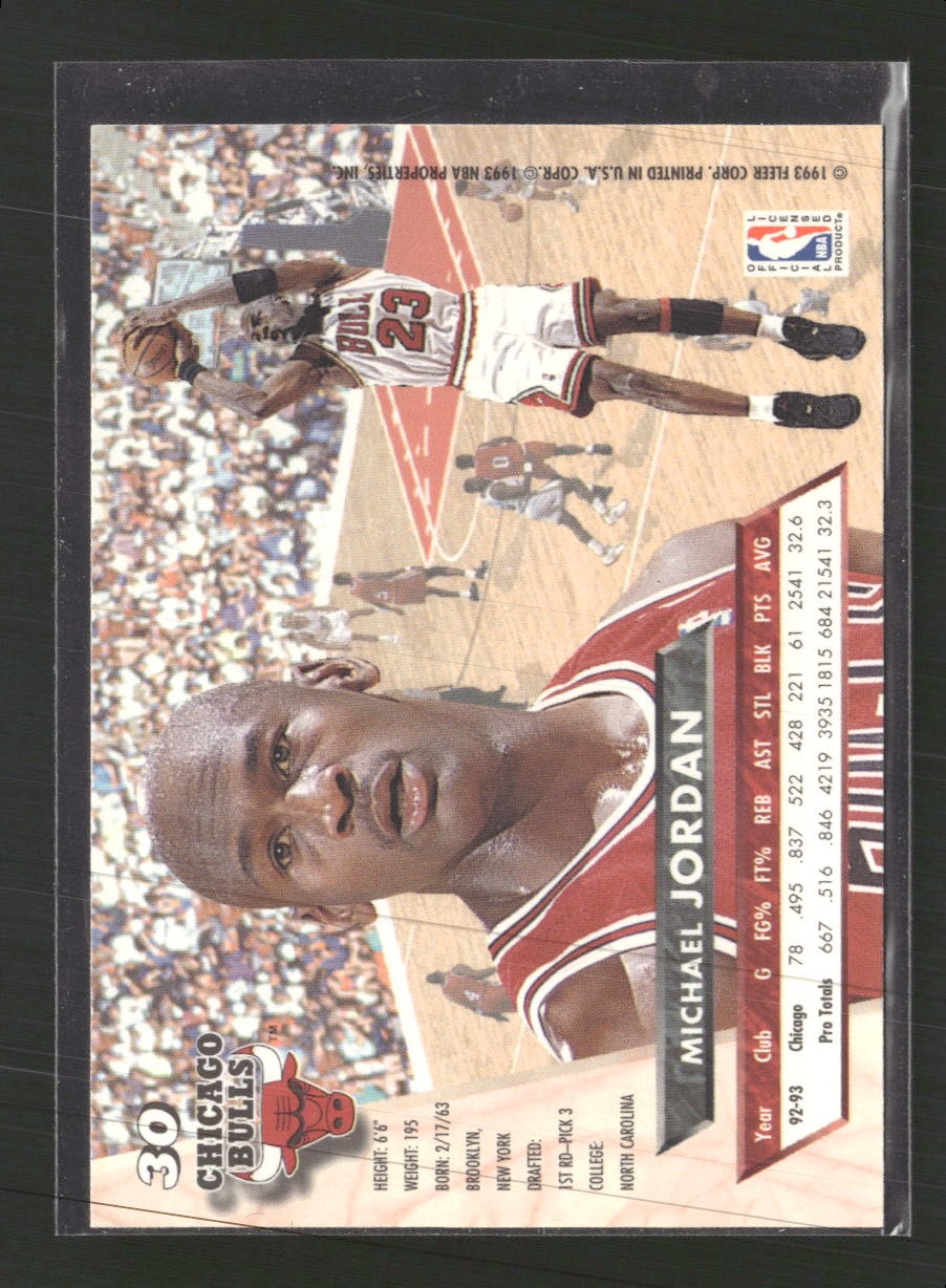 1993-94 Ultra Michael Jordan #30