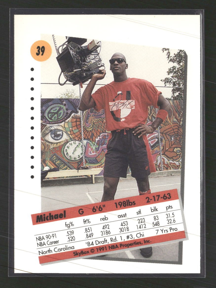 1991-92 SkyBox Michael Jordan #39