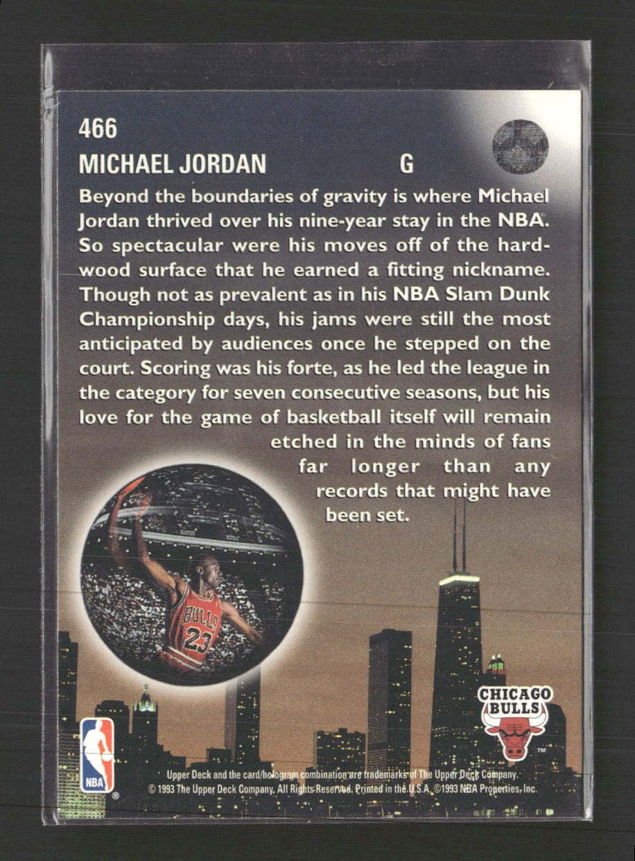 1993-94 Upper Deck Michael Jordan #466