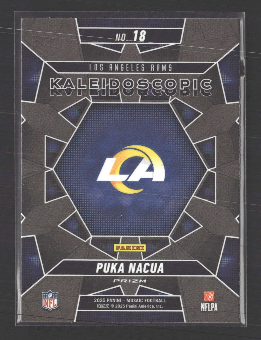 2025 Panini Mosaic Kaleidoscopic Puka Nacua #18