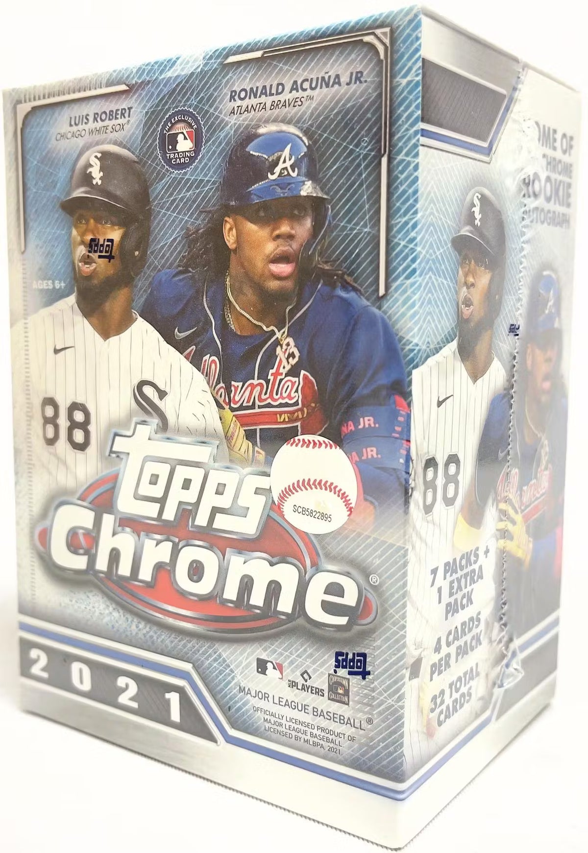 2021 Topps Chrome Baseball Blaster Box