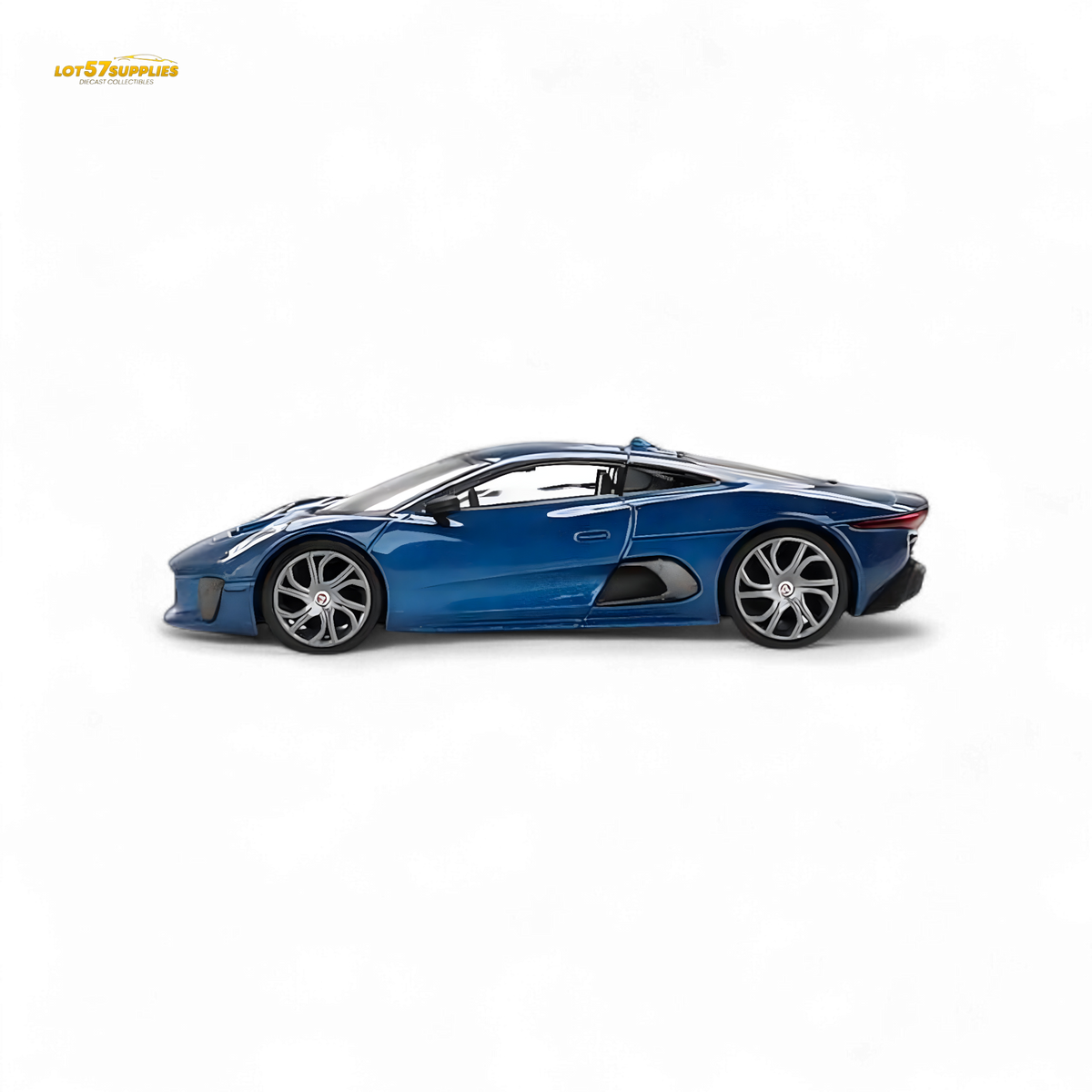 Mini-GT Jaguar C-X75 Blue 1:64