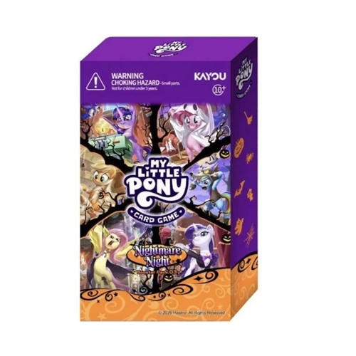 Kayou My Little Pony Nightmare Night BP03 five-pack collector box, English packaging