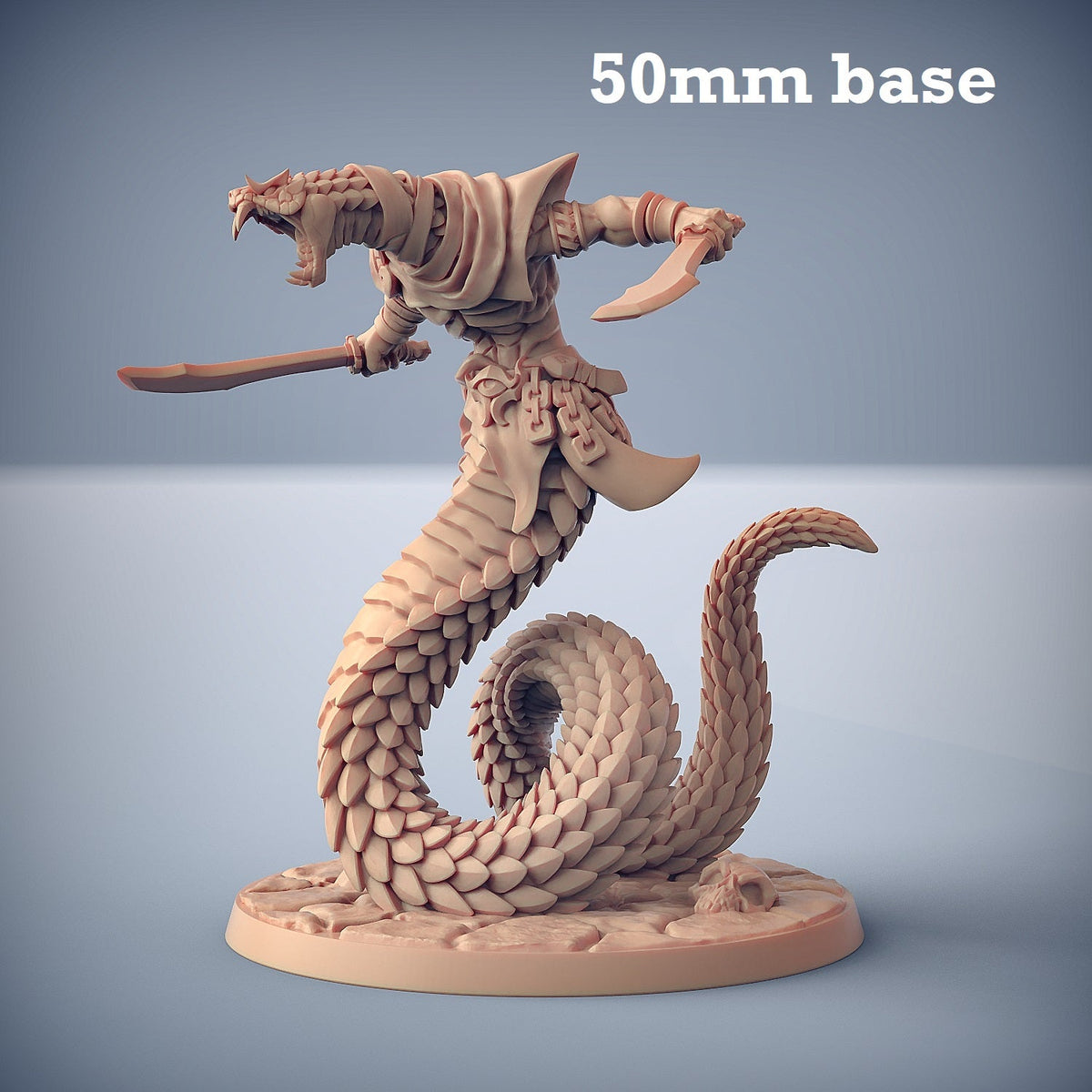 Nagarot Crawler: Sculpt A (Goliath Yuan-ti Warrior)