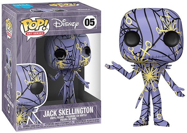 Jack Skellington (Purple, Art Series, Nightmare Before Christmas, Unsealed Stack) 05