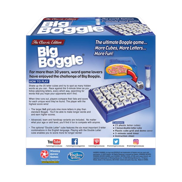 Big Boggle - The Classic Edition