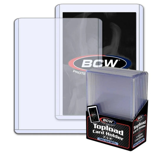 BCW Thick Card Topload Holder -  138 PT