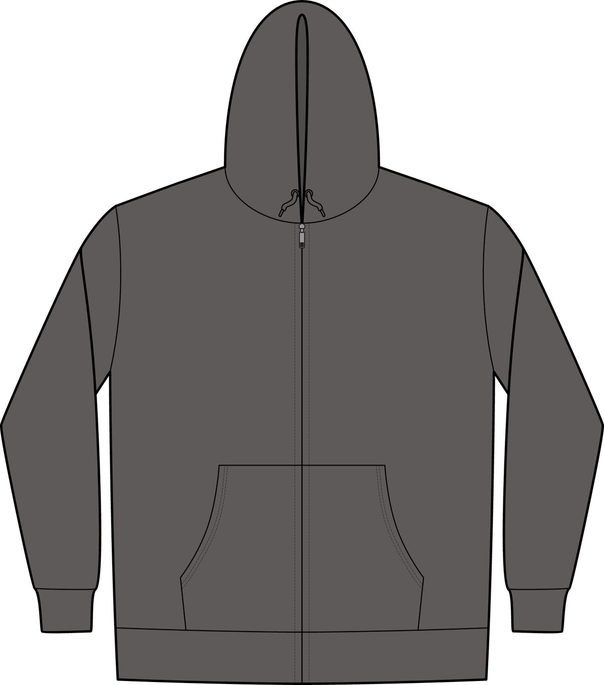 ORB Find Your People Tall Zip Hoodie (LT-4XLT)