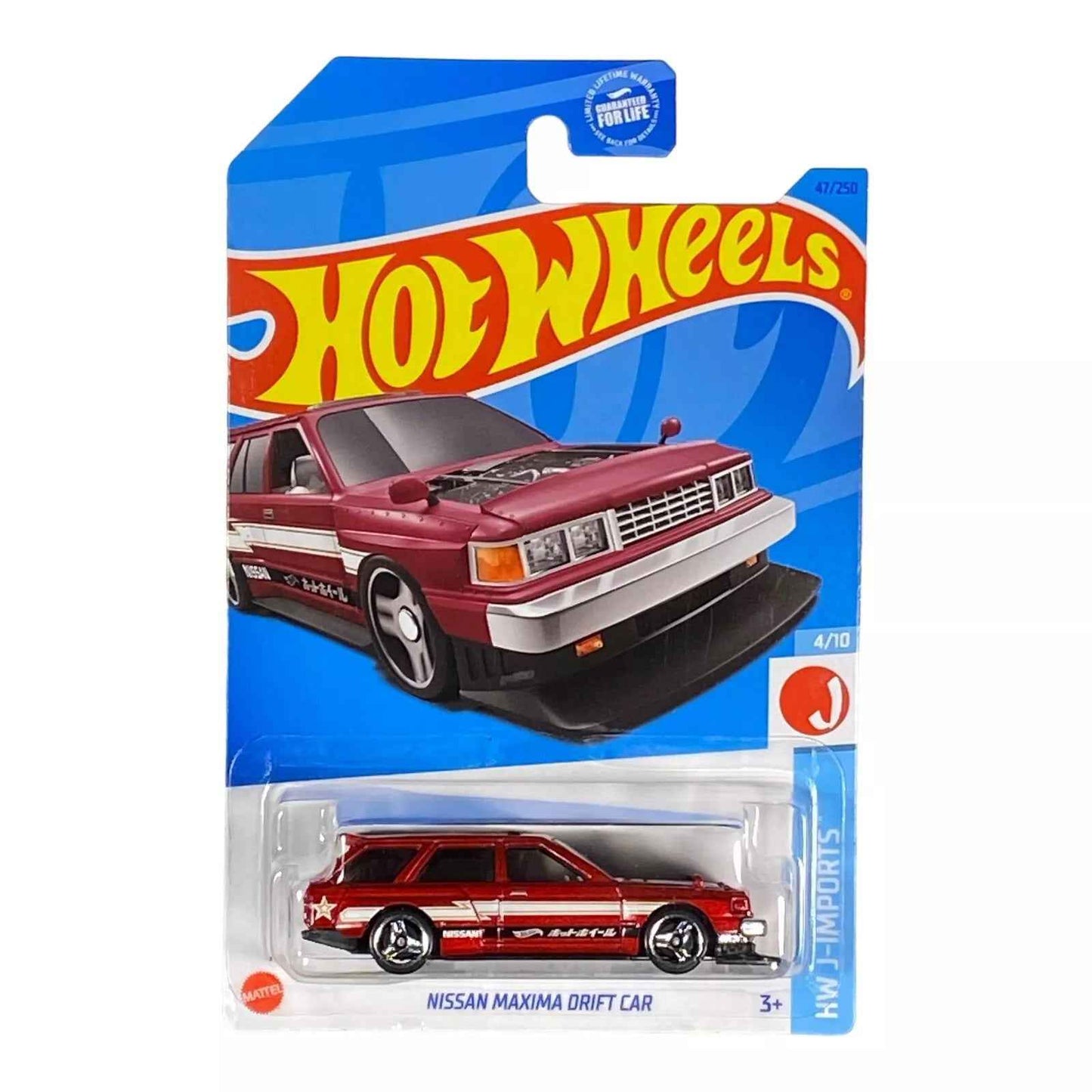 Hot Wheels Nissan Maxima Drift Car - J-Imports Series 4/10