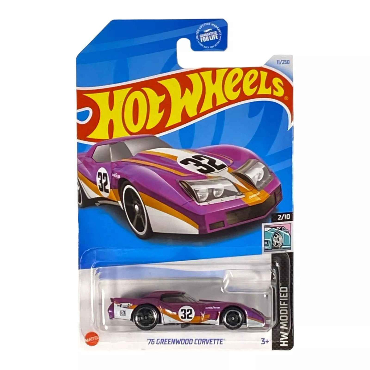 Hot Wheels '76 Greenwood Corvette - Modified Series 2/10