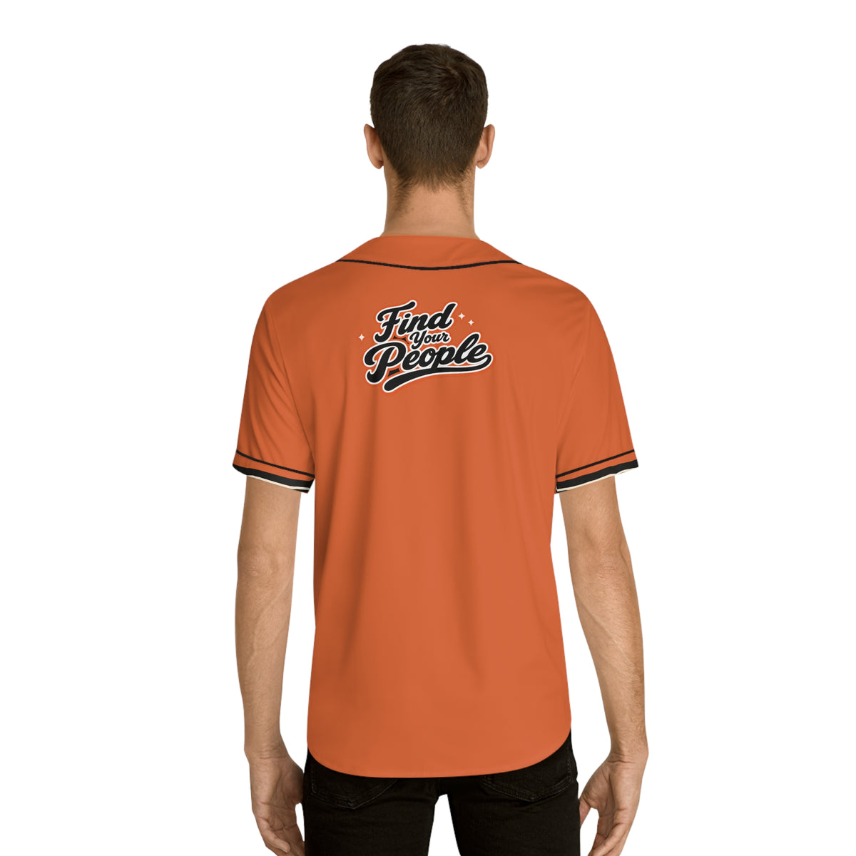 ORB Clubhouse Baseball Jersey - Sunset Orange
