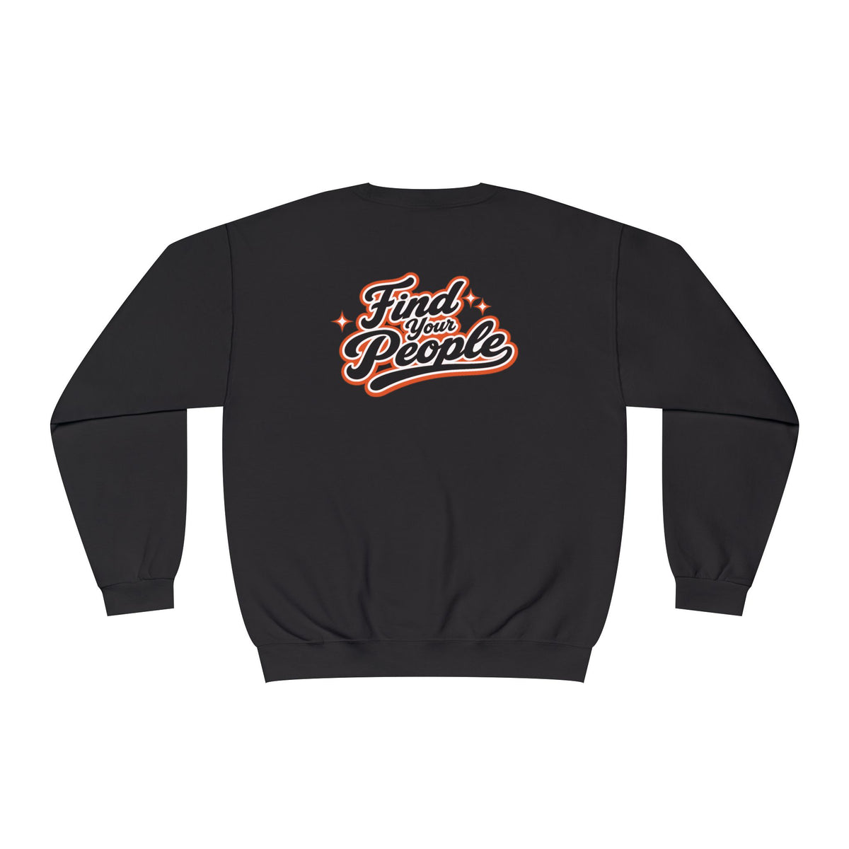 Find Your People Crewneck Sweatshirt – Retro Script Graphic Pullover