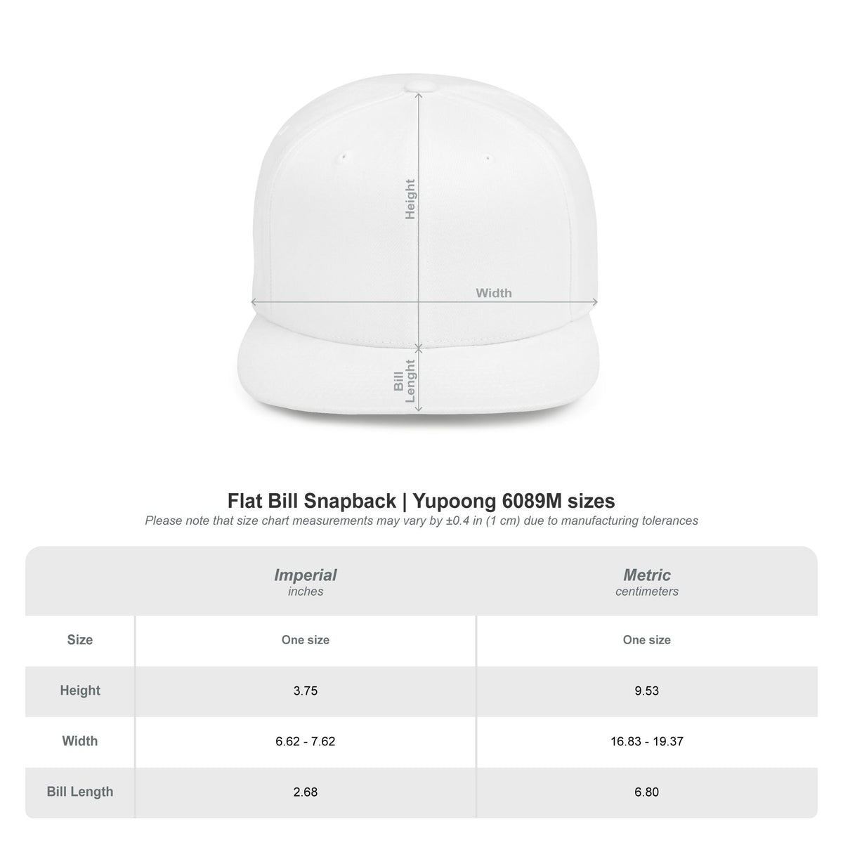 ORB Flat Bill Snapback