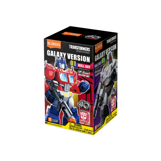 Transformers Galaxy Version 1 Blokees Mini Model Kit Mystery Box