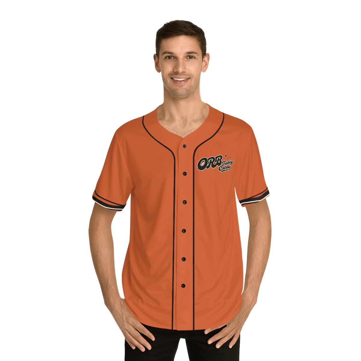 ORB Clubhouse Baseball Jersey - Sunset Orange