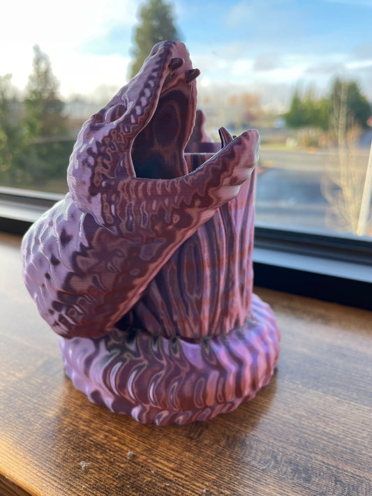 Snake Can Holder and Dice Tower