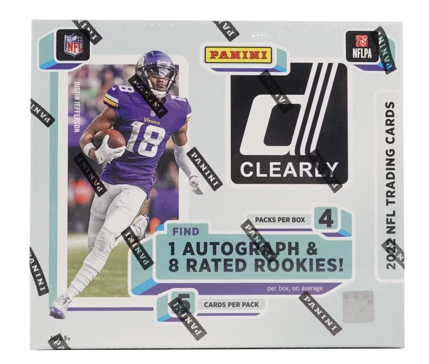 2022 年帕尼尼 Clearly Donruss 足球爱好盒