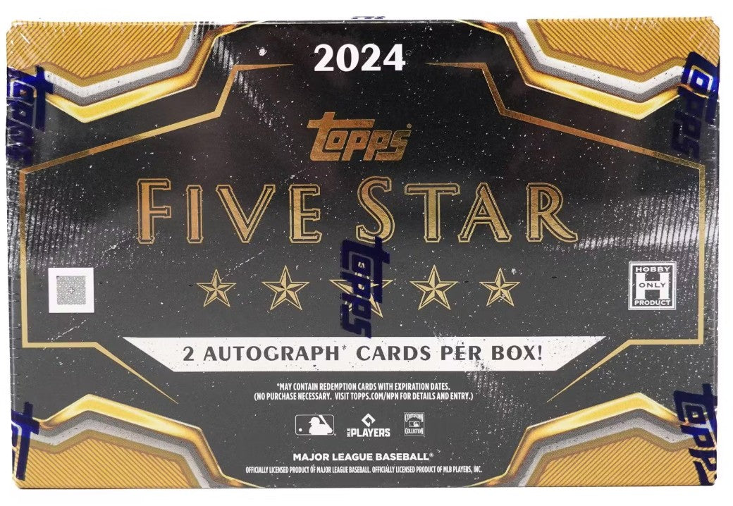 2024 年 Topps Five Star 棒球爱好盒
