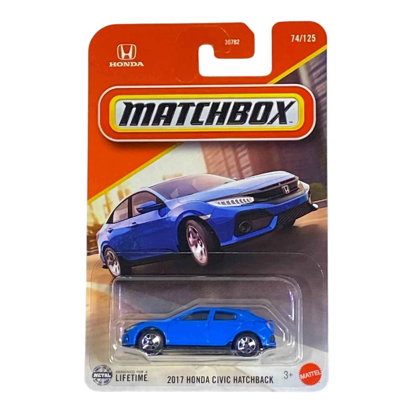 Matchbox 2017 Honda Civic Hatchback | 2025 Matchbox Series 74/125