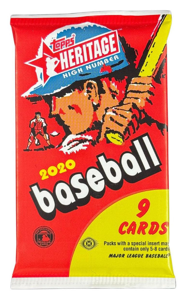 2020 Topps Heritage High Number Baseball Hobby Pack