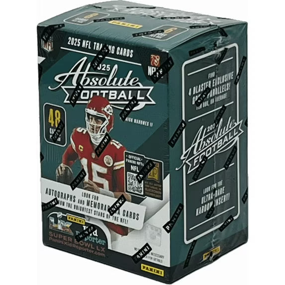 2025 Panini Absolute Football 6-Pack Hobby Blaster Box
